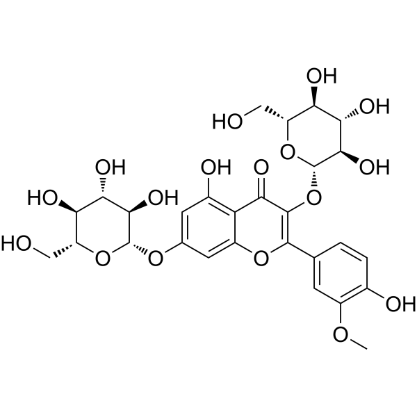 Isorhamnetin 3,7-di-O-β-D-glucopyranoside