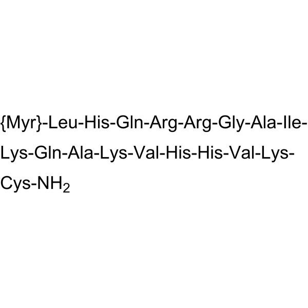 PKCθ pseudosubstrate peptide inhibitor,myristoylated