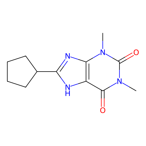 8-Cyclopentyl-1,3-dimethylxanthine