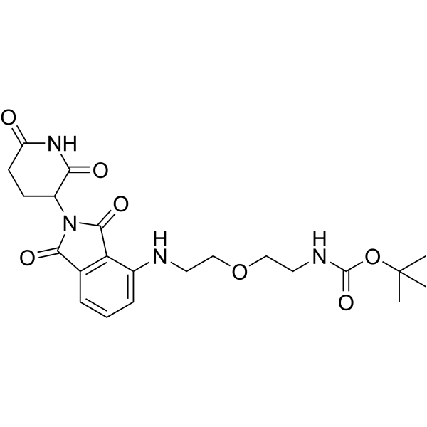 Thalidomide-4-NH-PEG1-NH-Boc
