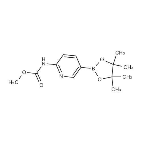 2-Methoxycarbonylaminopyridine-5-boronic acid, pinacol ester
