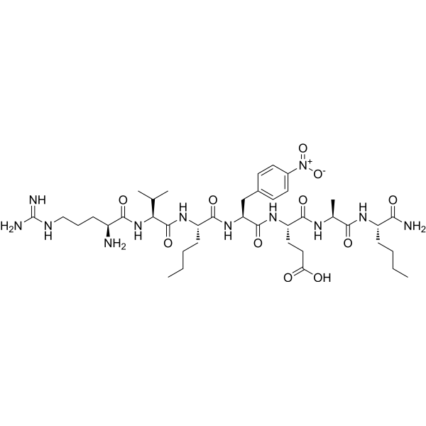 Arg-Val-(Nle-p-nitro)-Phe-Glu-Ala-Nle-NH2