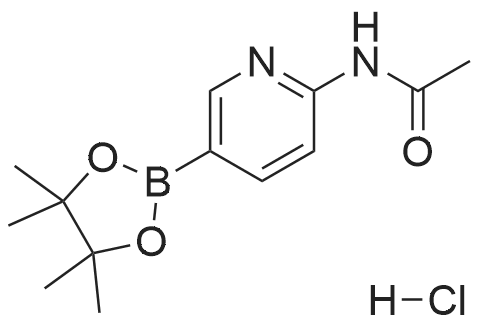 N-(5-(4,4,5,5-Tetramethyl-1,3,2-dioxaborolan-2-yl)pyridin-2-yl)acetamide hydrochloride