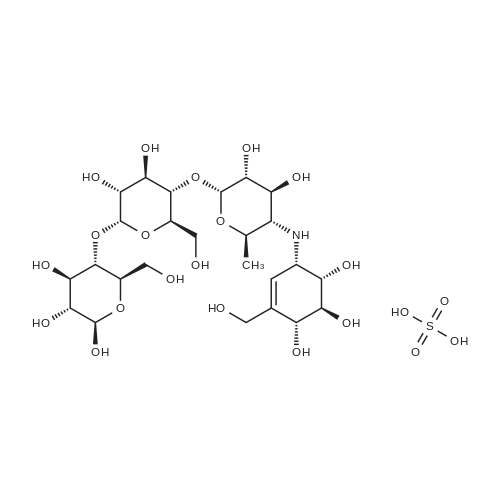 Acarbose sulfate