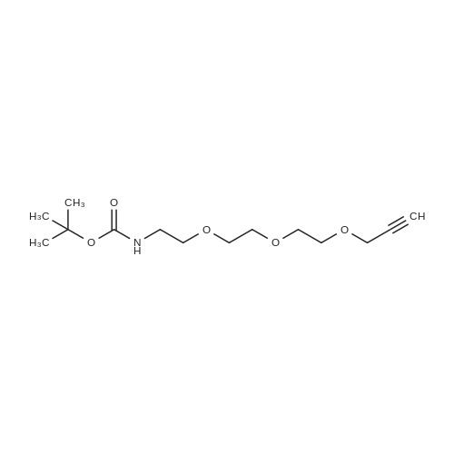 Boc-NH-PEG3-propargyl