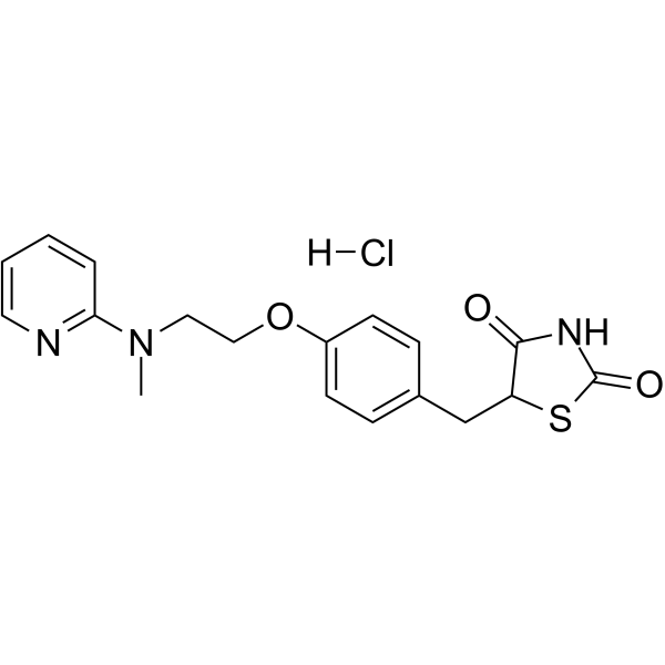Rosiglitazone hydrochloride