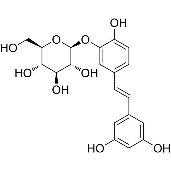 Piceatannol 3'-O-glucoside (Standard)