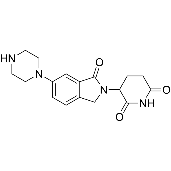 Phthalimidinoglutarimide-6-piperazine