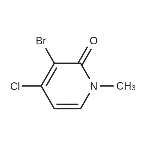 3-Bromo-4-chloro-1-methylpyridin-2(1H)-one