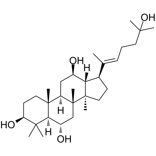 3β,6α,12β-Dammar-E-20(22)-ene-3,6,12,25-tetraol