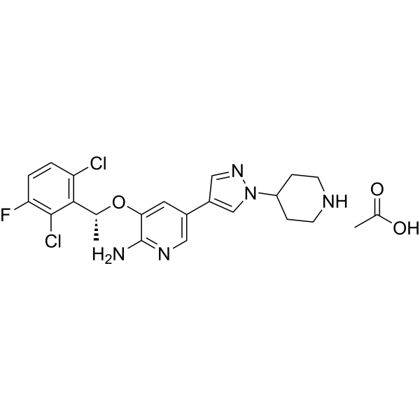 Crizotinib acetate