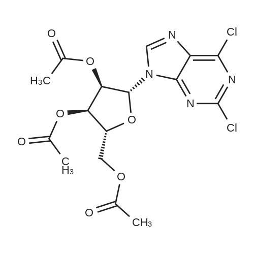2,6-Dichloro-2',3',5'-triacetyl purine nucleoside