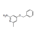 N/A 2-Amino-4-(benzyloxy)-6-methylpyridine