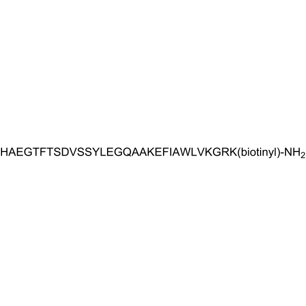 GLP-1 (7-36)-Lys(biotinyl) amide (human, bovine, guinea pig, mouse, rat)