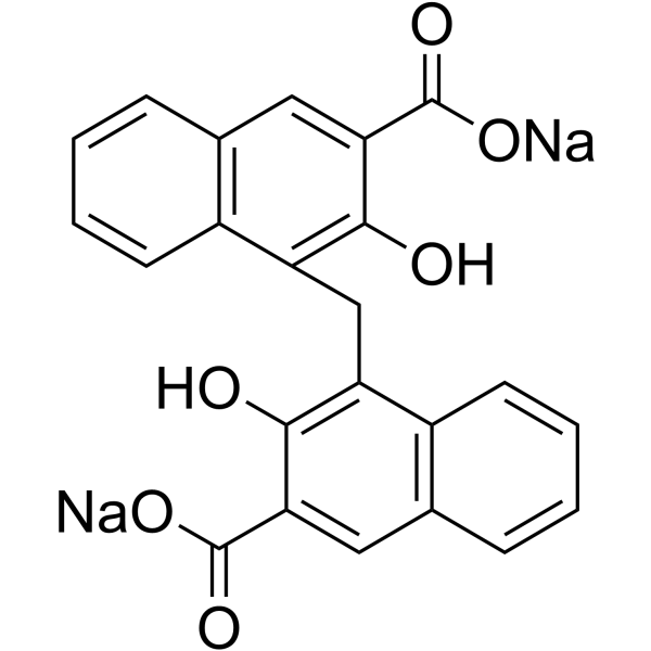 Pamoic acid disodium