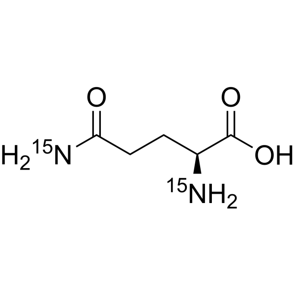 L-Glutamine-
       
        15
       
       N
       
        2