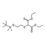 N/A Diethyl 2-[2-[(tert-Butyldimethylsilyl)oxy]ethoxy]malonate