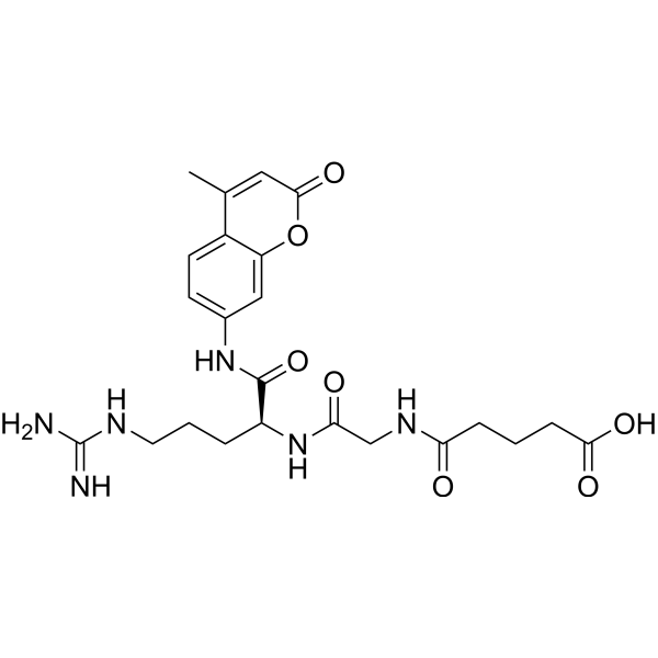 Glutaryl-Gly-Arg-AMC