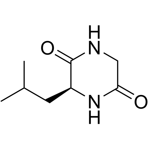 Cyclo(glycyl-L-leucyl)