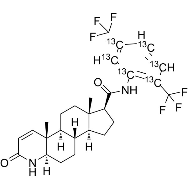 Dutasteride-
       
        13
       
       C
       
        6
