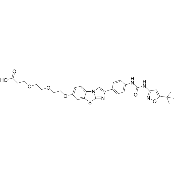DesmorpholinylQuizartinib-PEG2-COOH