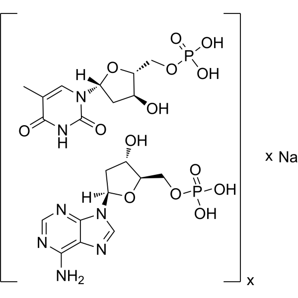 Poly(deoxyadenylic-thymidylic) acid sodium