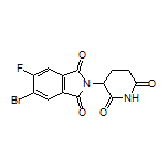 N/A 5-Bromo-2-(2,6-dioxo-3-piperidyl)-6-fluoroisoindoline-1,3-dione