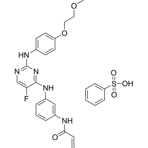 Spebrutinib besylate