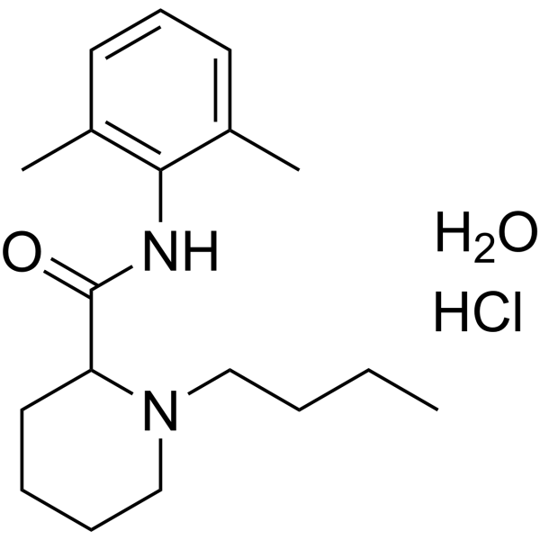 Bupivacaine hydrochloride monohydrate