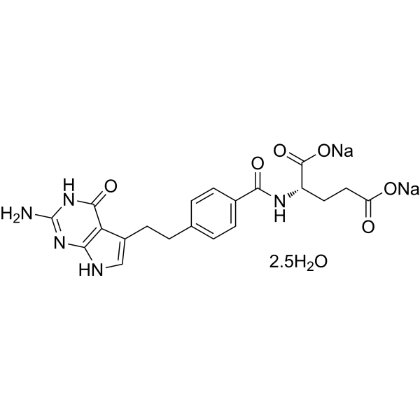 Pemetrexeddisodiumhemipentahydrate