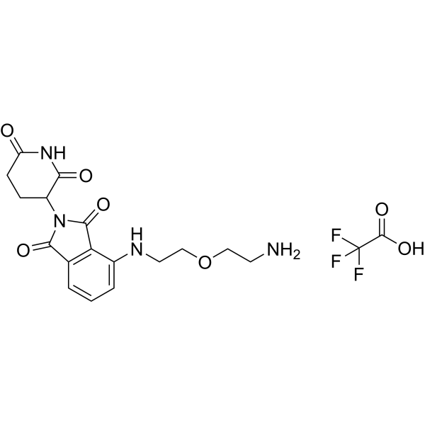 Thalidomide-4-NH-PEG1-NH2 TFA