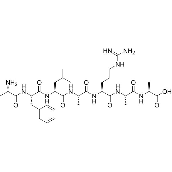 Thrombin receptor peptide ligand