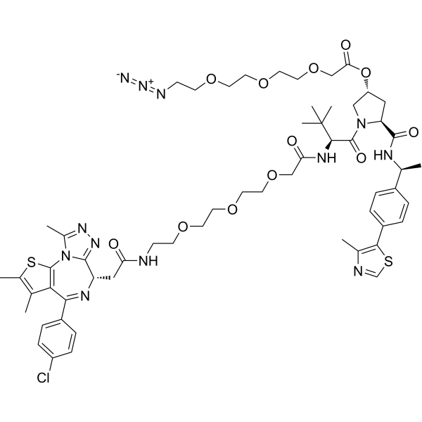 PROTACBRD4Degrader-5-CO-PEG3-N3