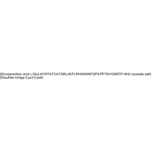 Cagrilintide acetate