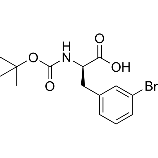(R)-3-(3-Bromophenyl)-2-((tert-butoxycarbonyl)amino)propanoic acid