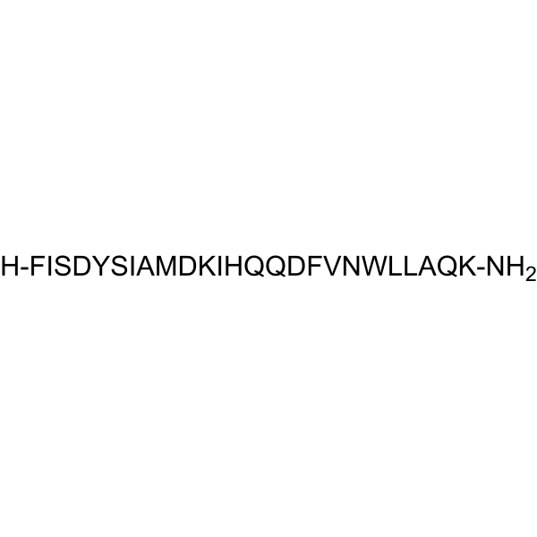 Gastric Inhibitory Polypeptide (6-30) amide (human)