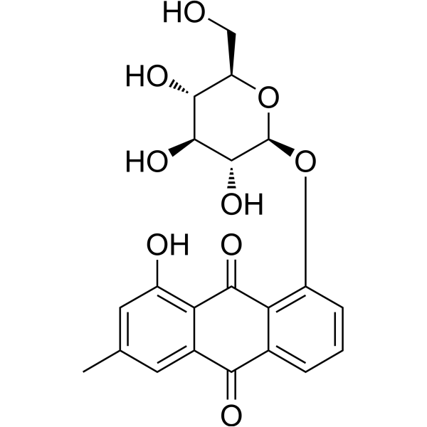 Chrysophanol 8-O-glucoside (Standard)