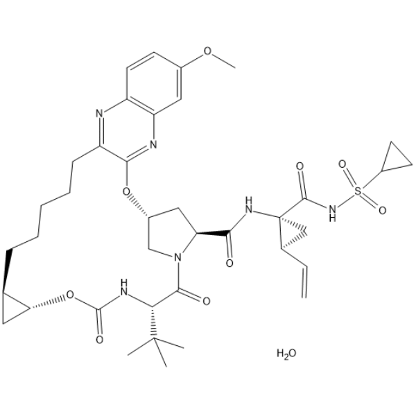 Grazoprevirhydrate
