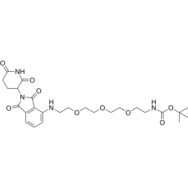 Thalidomide-NH-PEG3-NH-Boc