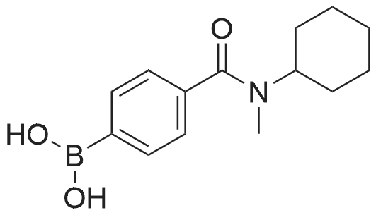 (4-(Cyclohexyl(methyl)carbamoyl)phenyl)boronic acid