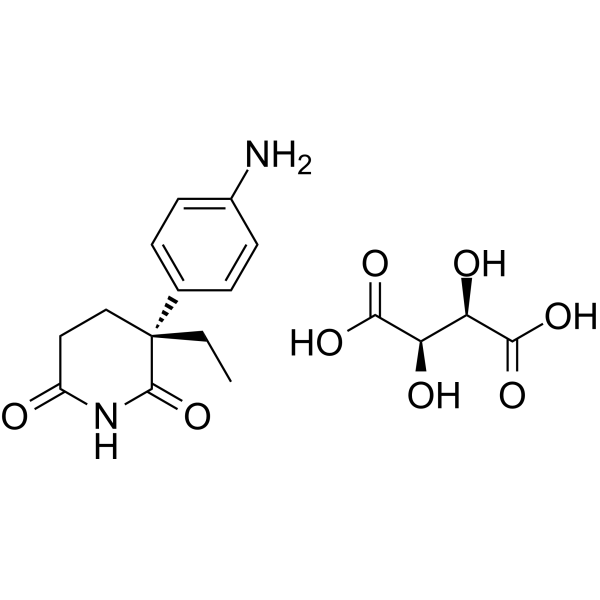 (R)-(+)-Aminoglutethimide L-Tartrate
