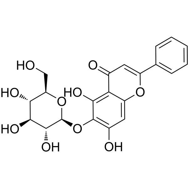 Baicalein 6-O-glucoside