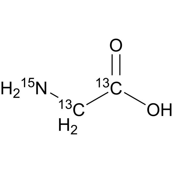 Glycine-
       
        13
       
       C
       
        2
       
       ,
       
        15
       
       N