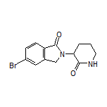 N/A 5-Bromo-2-(2-oxo-3-piperidyl)isoindolin-1-one