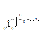 N/A 2-Methoxyethyl 5-Methyl-2-oxo-1,3-dioxane-5-carboxylate