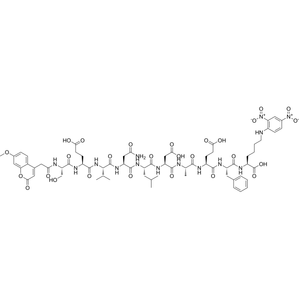 Mca-SEVNLDAEFK(Dnp)