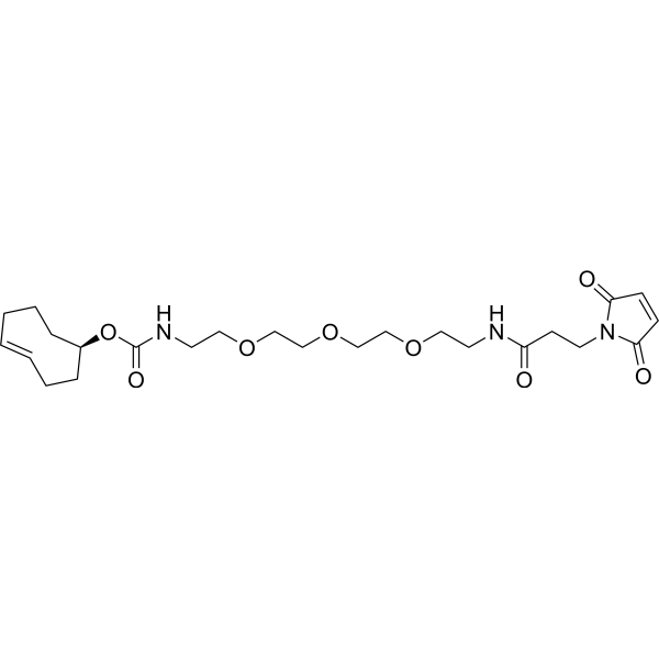 (R)-TCO4-PEG3-Maleimide