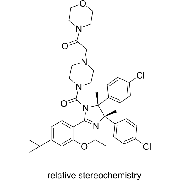 p53 and MDM2 proteins-interaction-inhibitor (racemic)