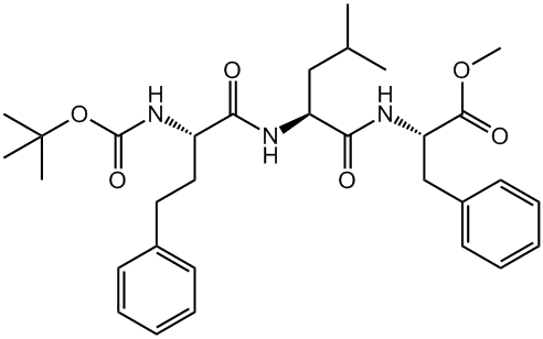 (S)-methyl 2-((S)-2-tert.butoxycarbonyIamino-4-phenylbutanamido-4-methylpentanamido)-3-phenylpropanoate