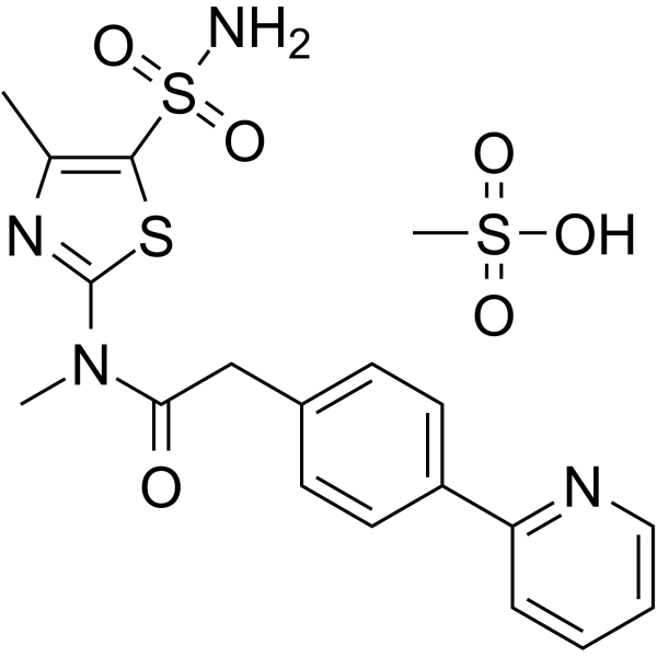 Pritelivirmesylate